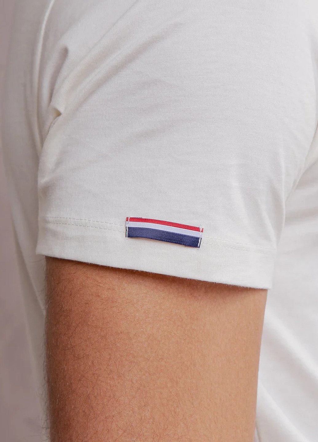 Кремовая футболка U.S. Polo Assn.