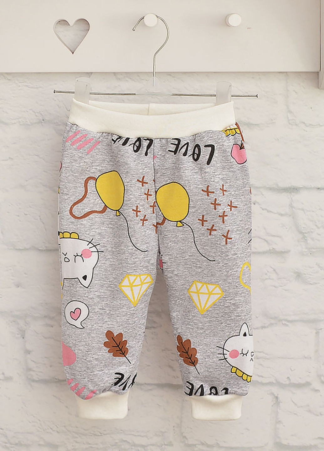 Серые повседневный демисезонные брюки Blanka