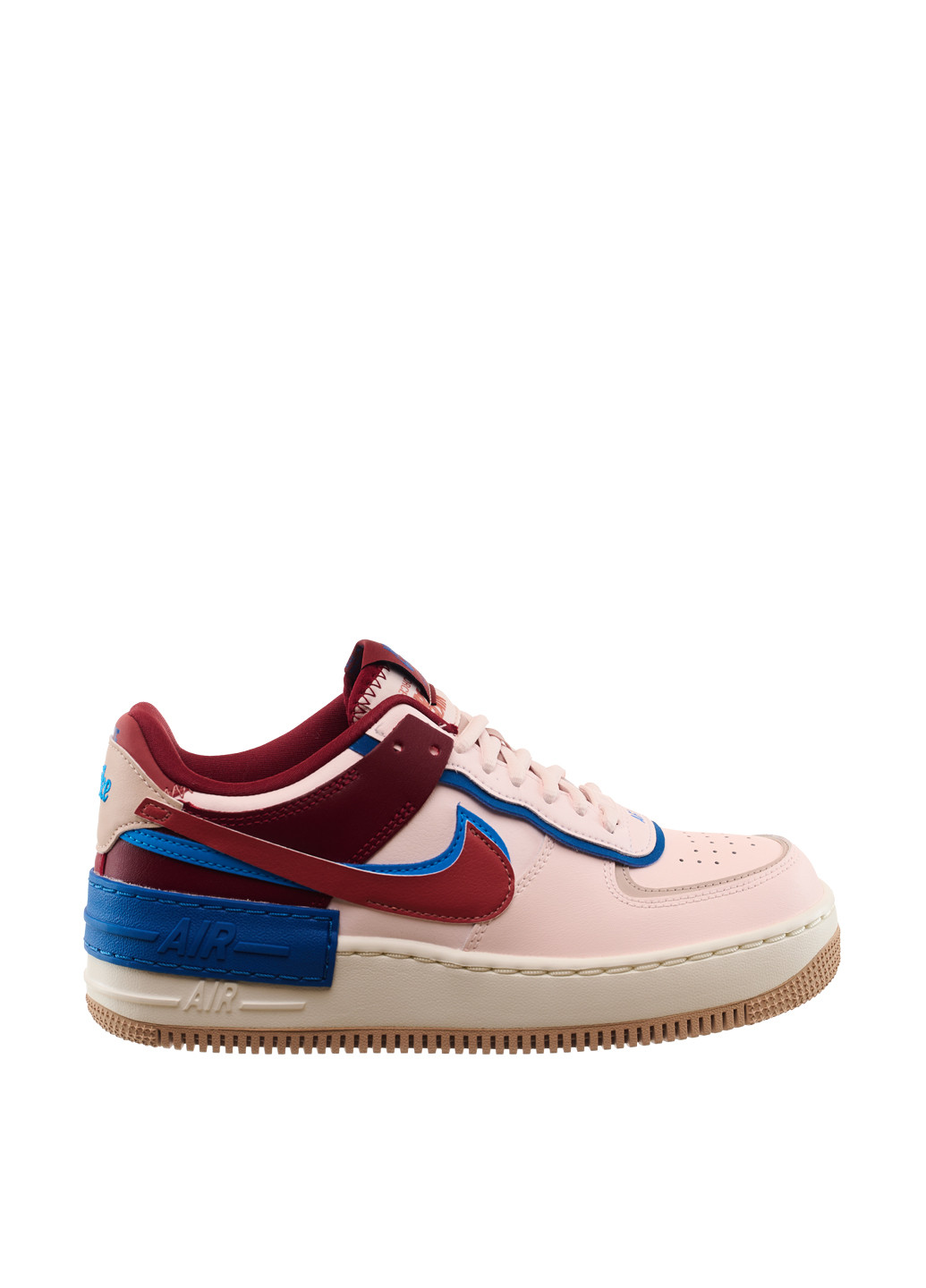 Цветные демисезонные кроссовки ci0919-601_2024 Nike Air Force 1 Shadow