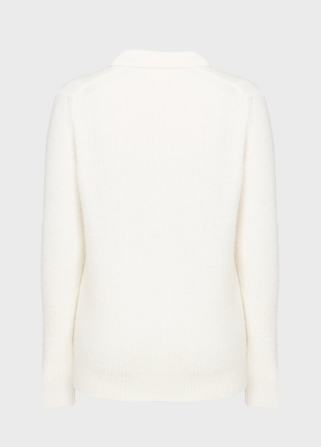 Белый зимний свитер Calvin Klein