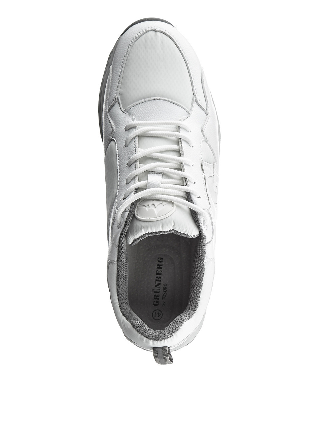 Белые демисезонные кроссовки Grunberg
