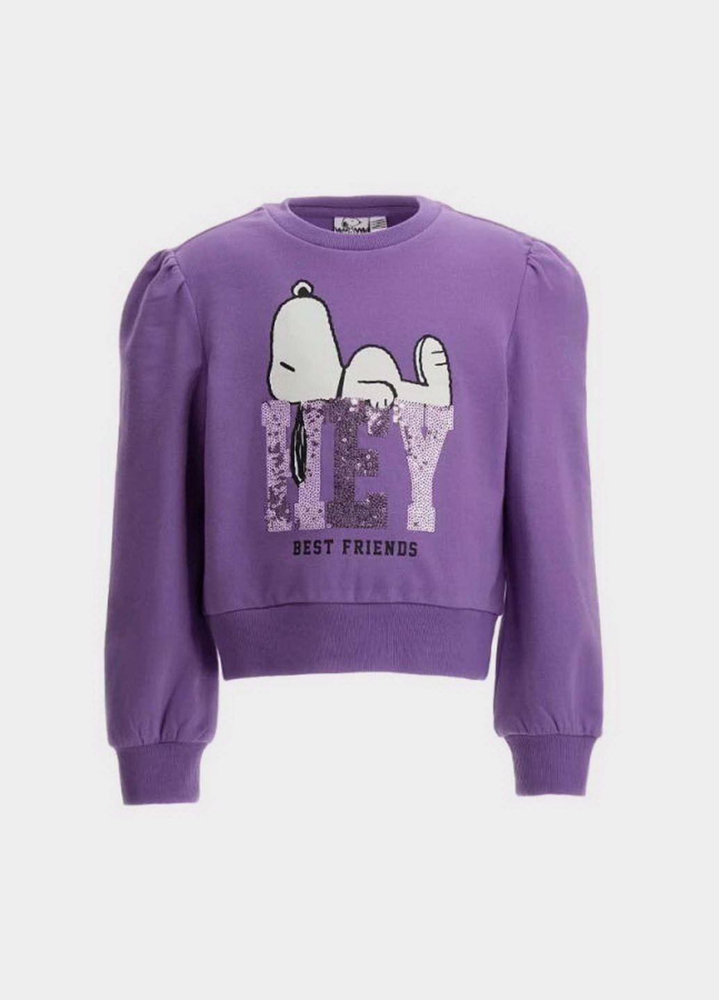 Original Marines світшот персонажі фіолетовий кежуал бавовна, трикотаж