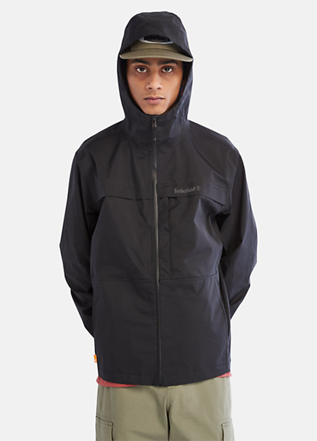 Чорна демісезонна вітровка Timberland