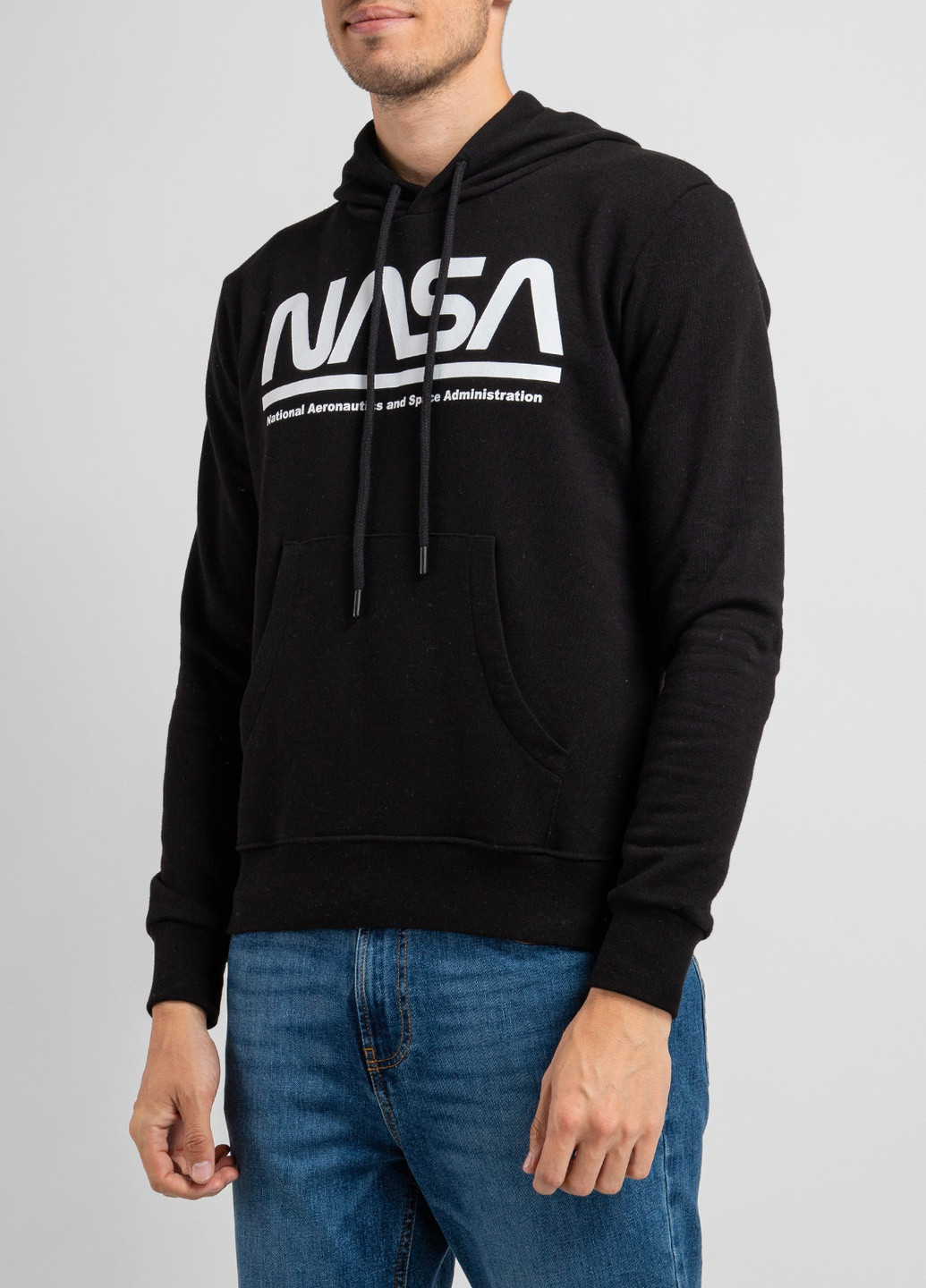 Черный худи с логотипом Nasa (251176502)