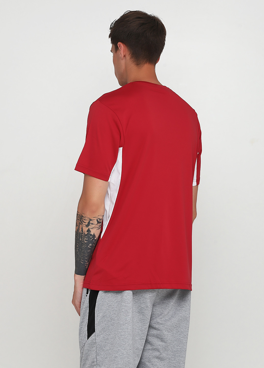 Бордовая футболка Umbro