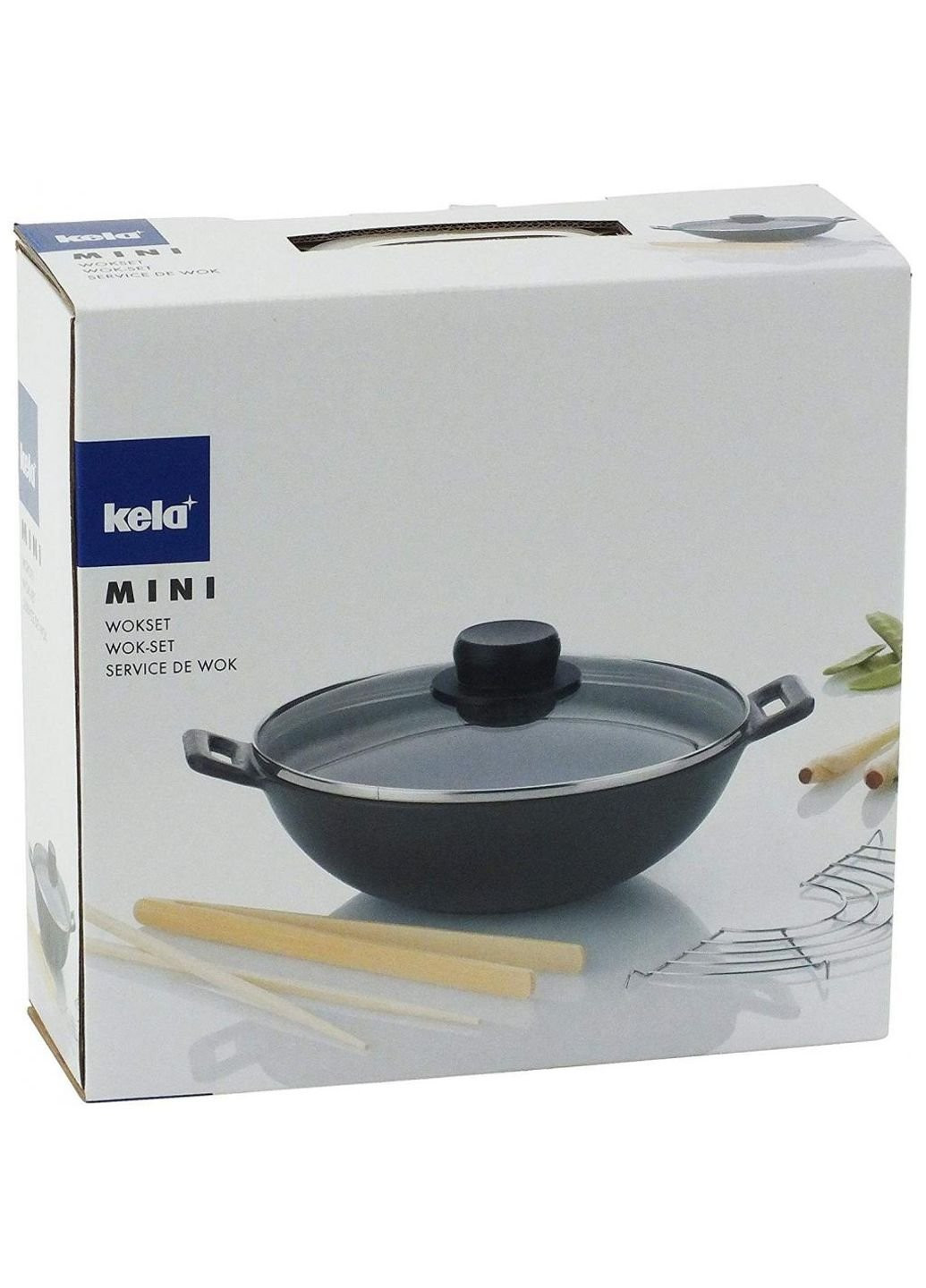 Сковорода Mini WOK 24 см 5 предметів (77747) Kela (254080227)