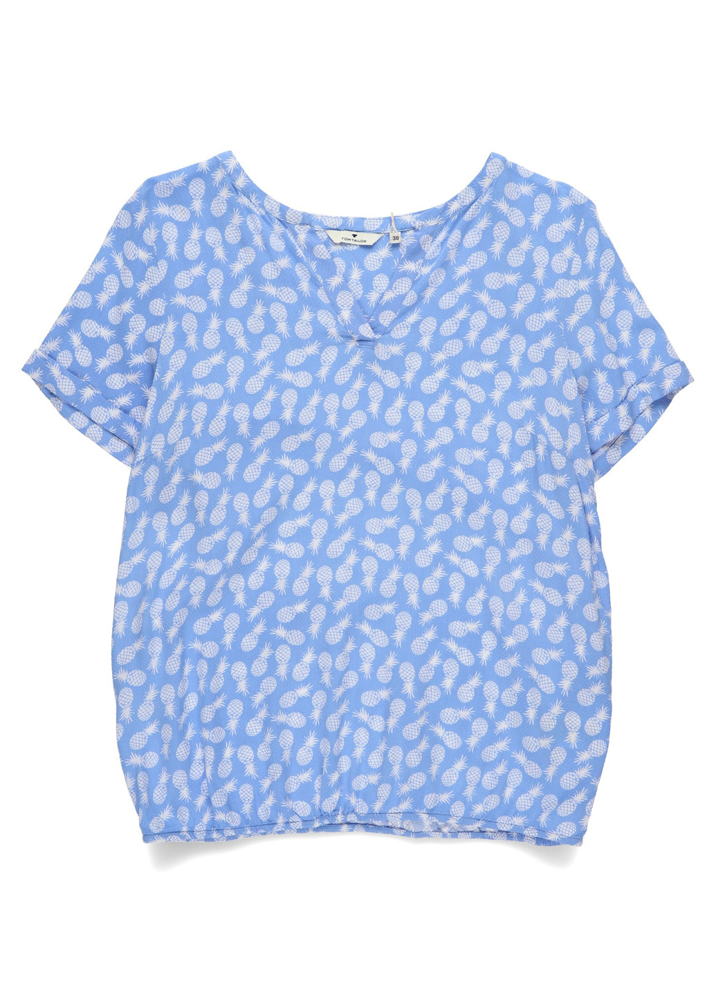 Голубая блуза Tom Tailor