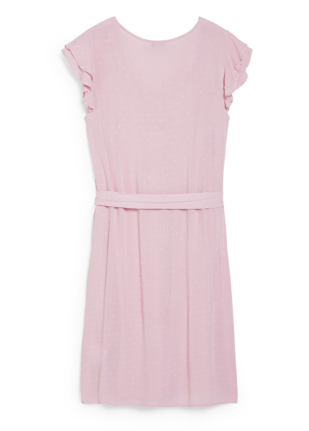 Світло-рожева кежуал сукня C&A однотонна