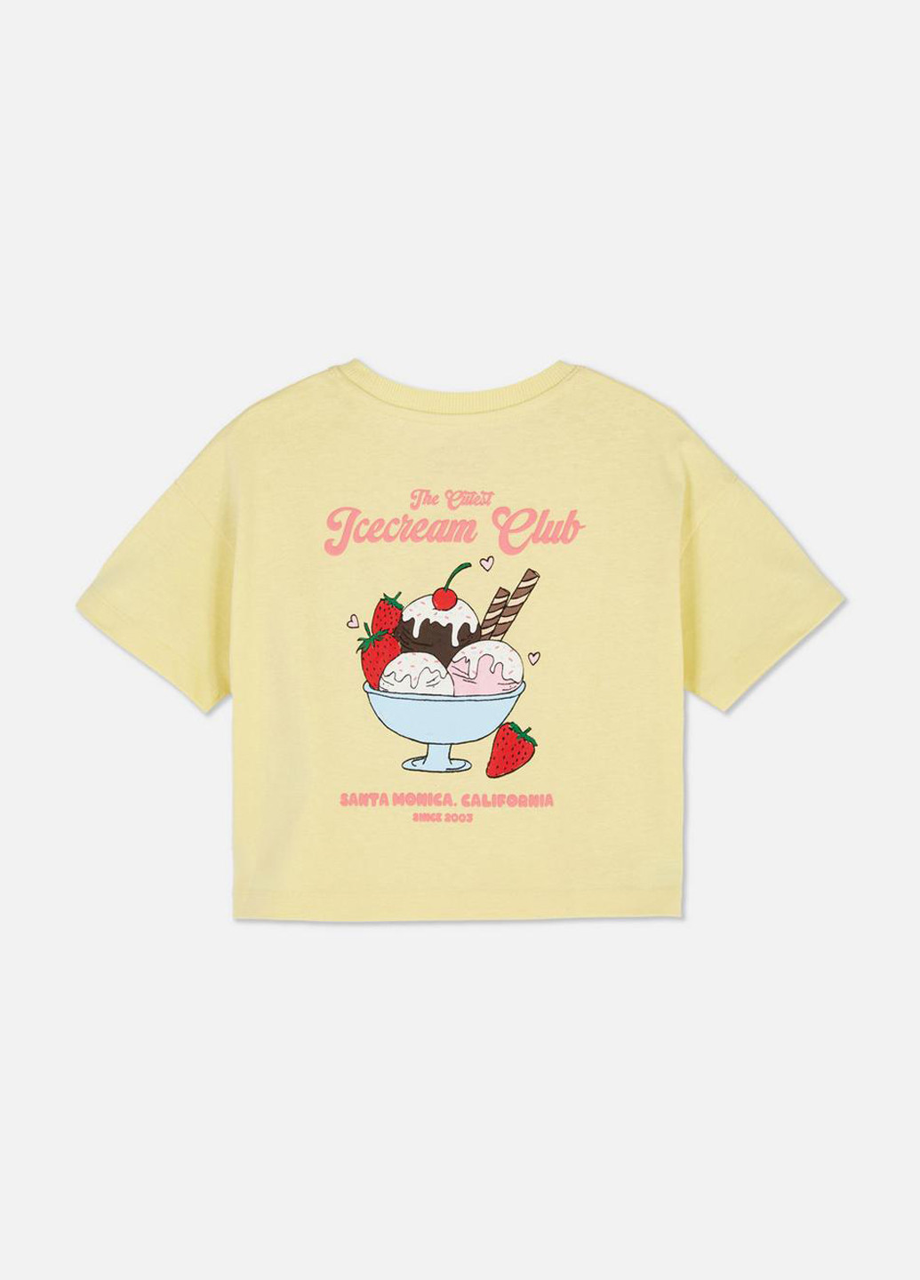 Жовта літня футболка Primark