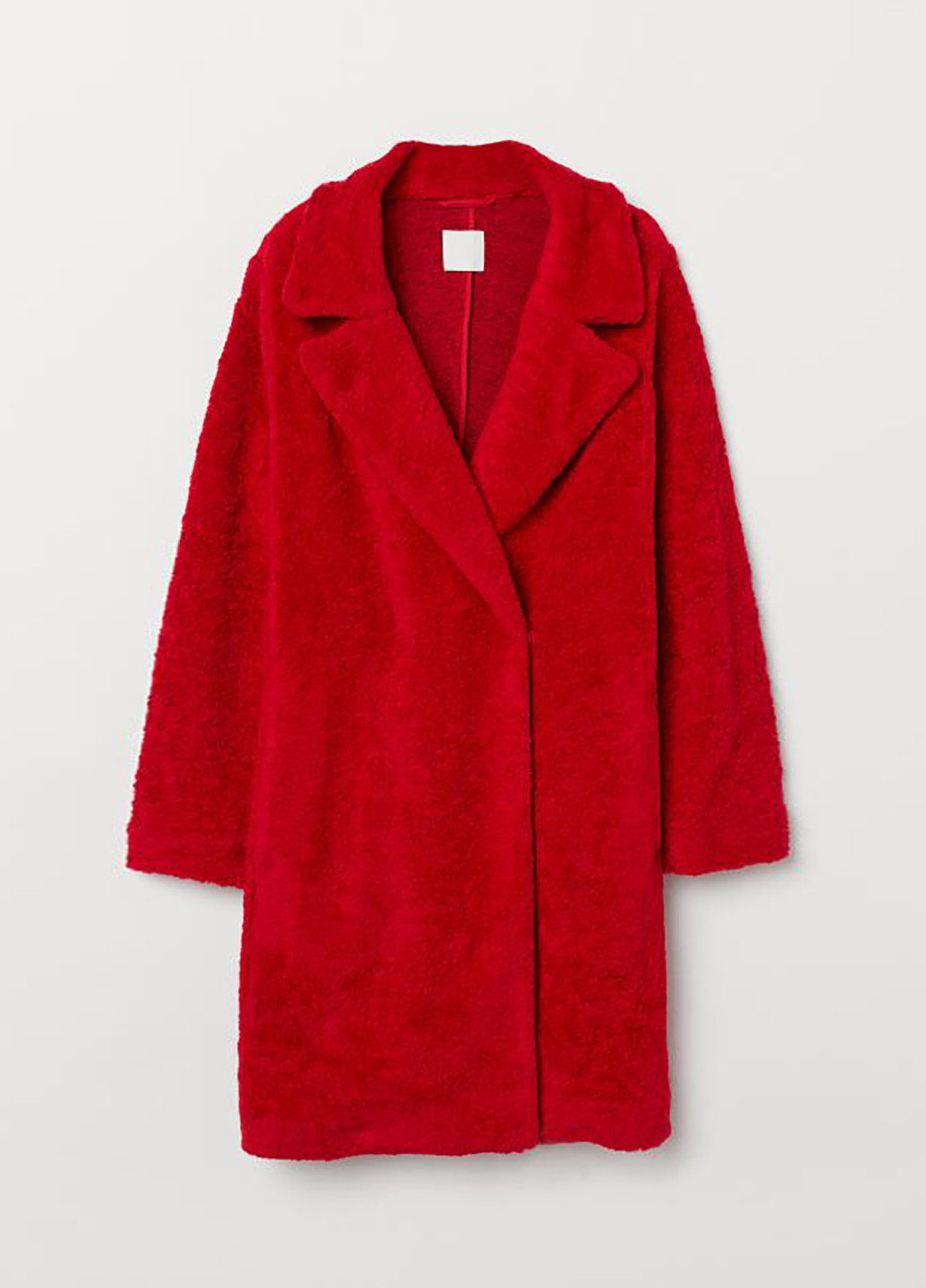 Красное демисезонное Пальто двубортное H&M