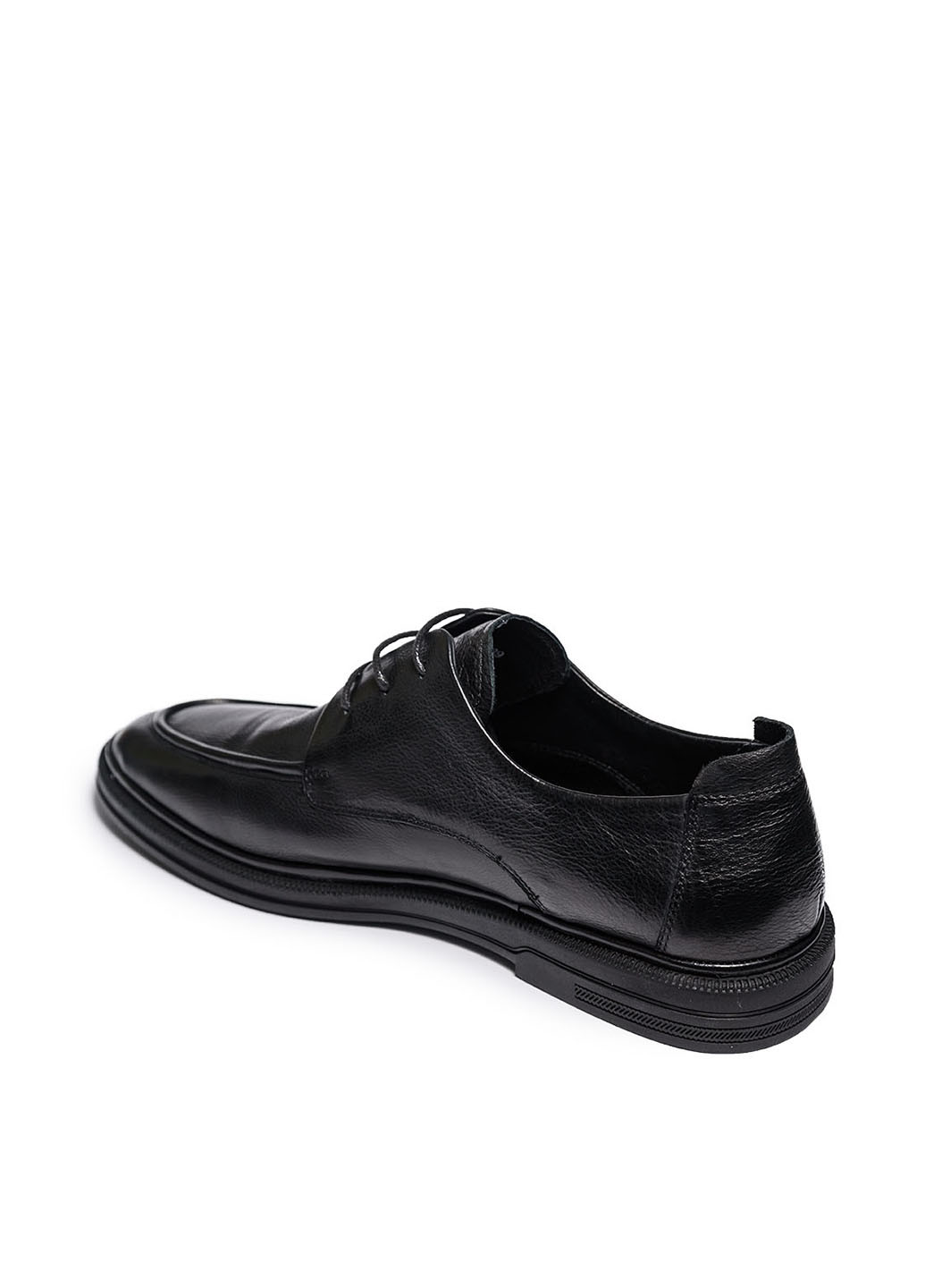 Черные классические туфли Clemento на шнурках