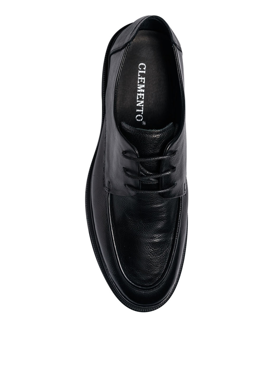 Черные классические туфли Clemento на шнурках