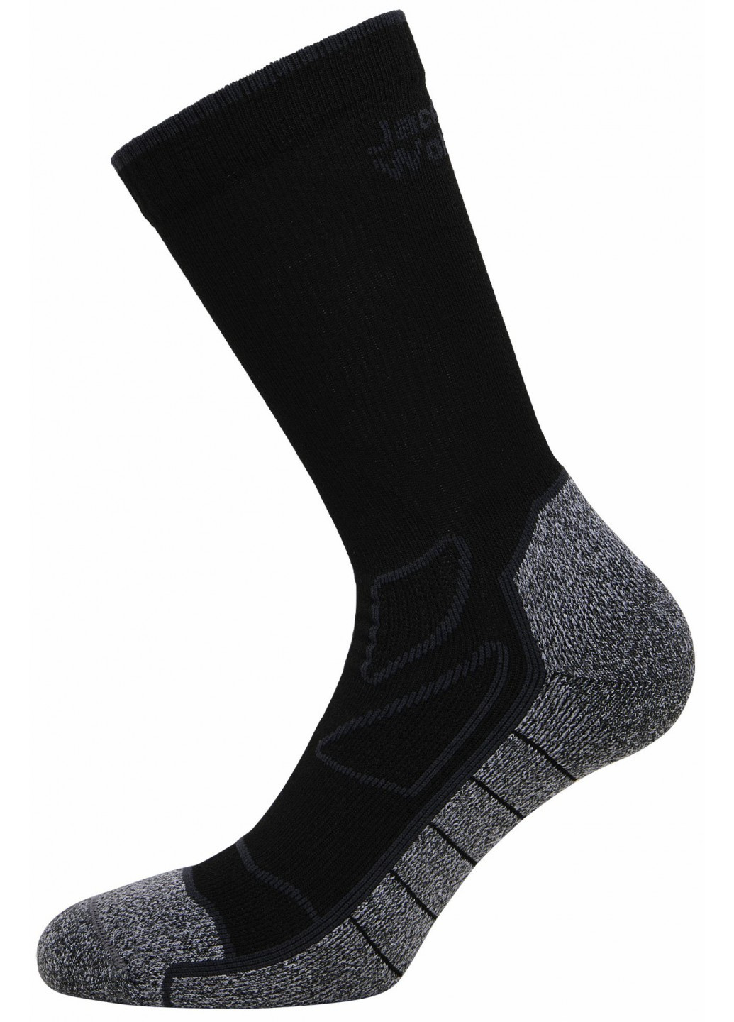 Чорні шкарпетки Jack Wolfskin колор бблои (368322221)
