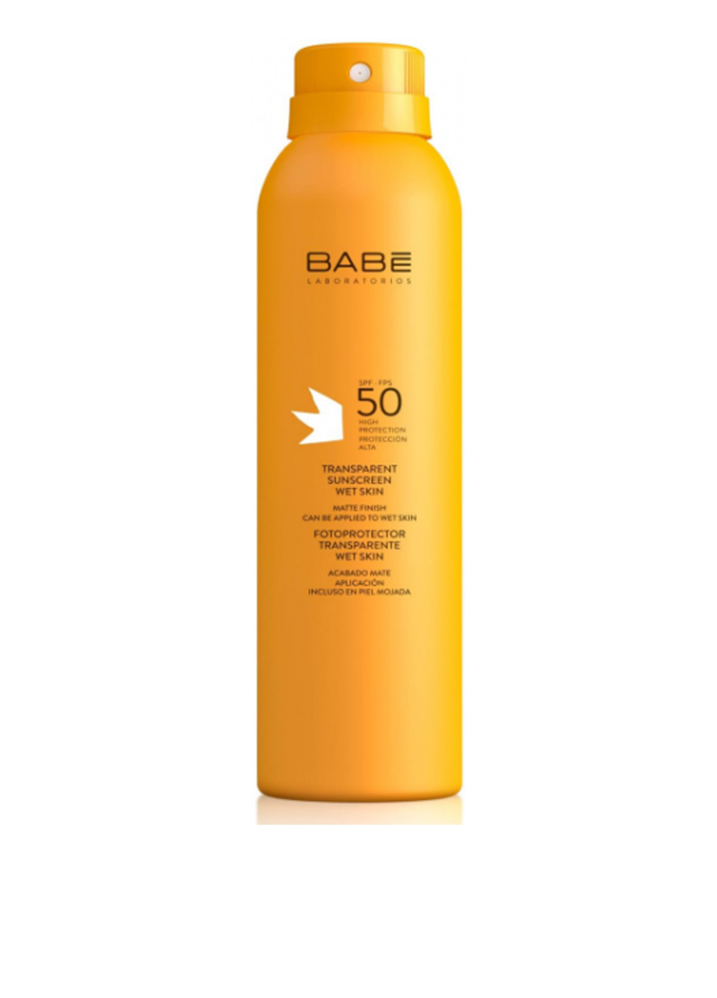 Солнцезащитный водостойкий спрей SPF50+, 200 мл Babe Laboratorios (138091769)