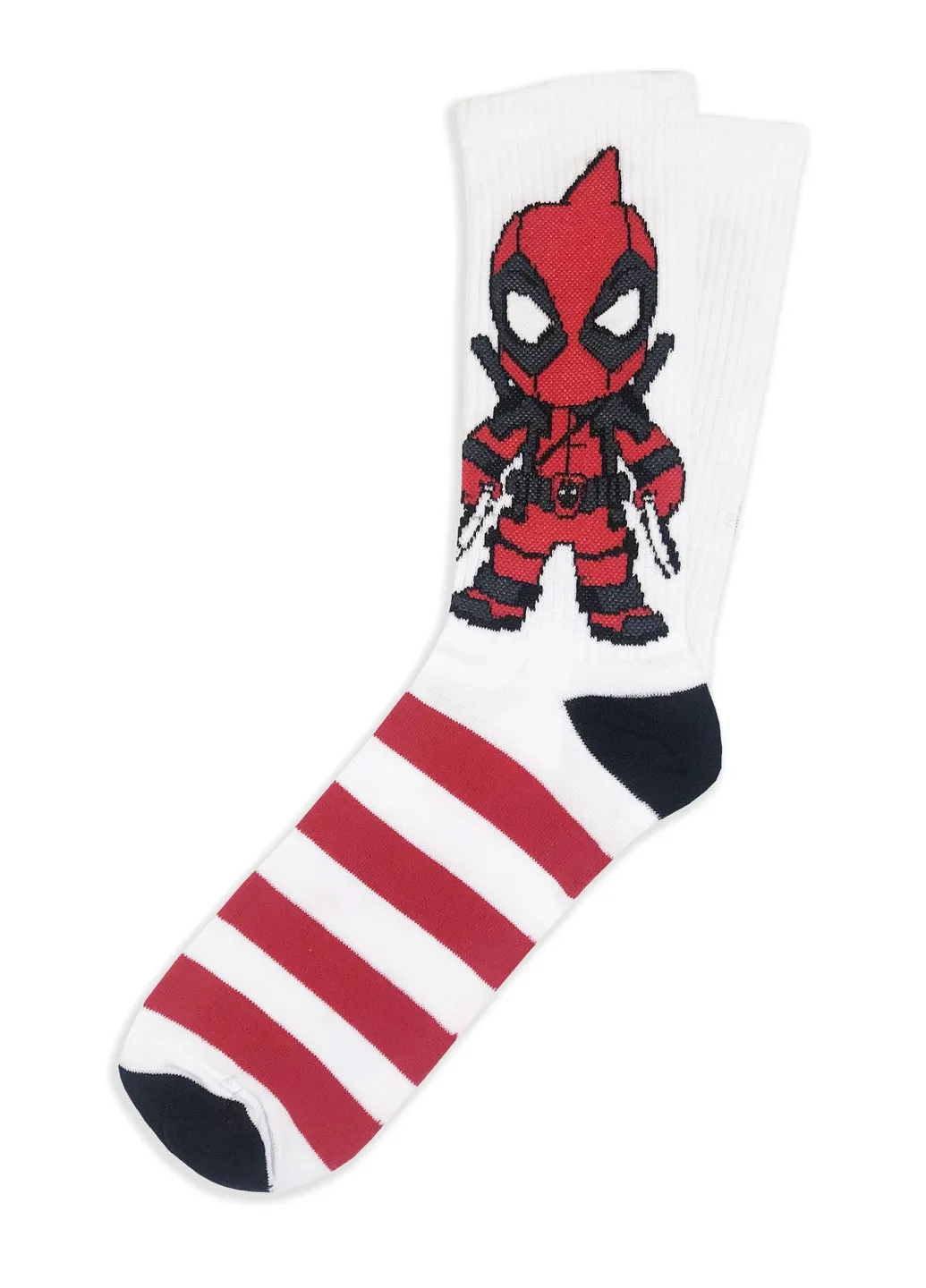 Білі шкарпетки дедпул deadpool LOMM малюнки (211926015)