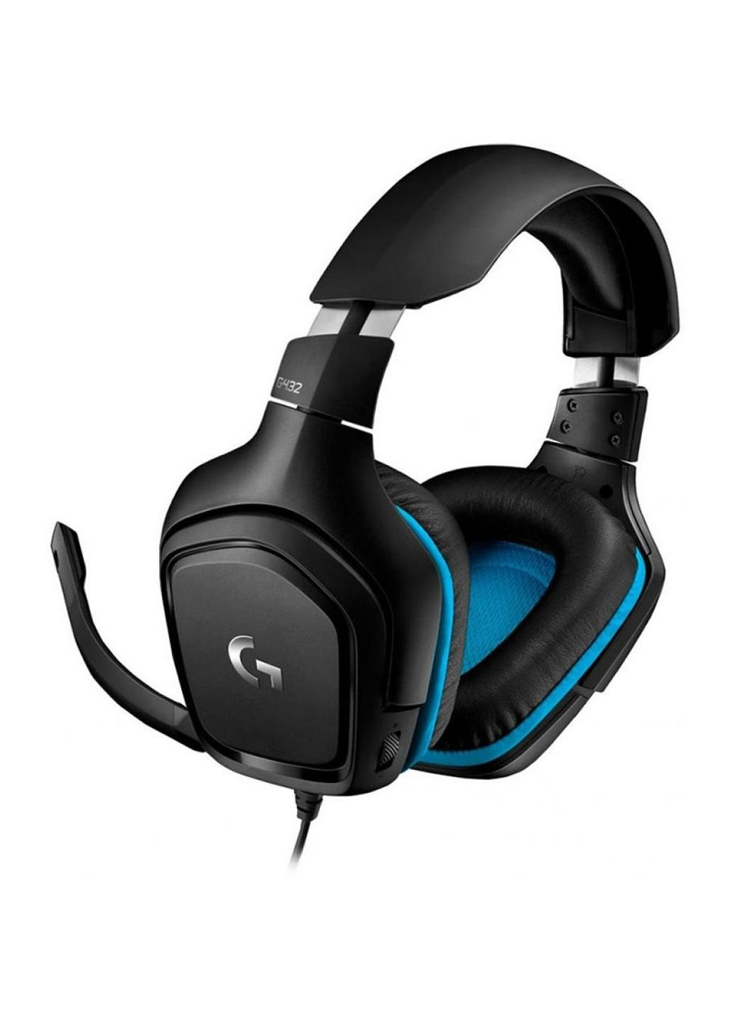 Наушники (981-000770) Logitech g432 7.1 surround sound wired gaming headset (250310096)