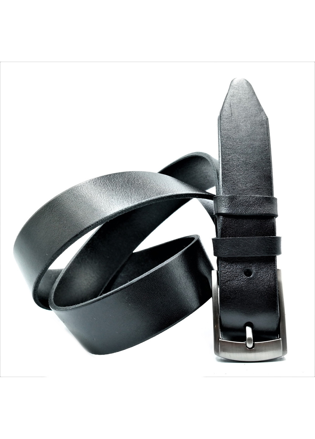 Чоловічий шкіряний ремінь 115-125 см Weatro (252413347)