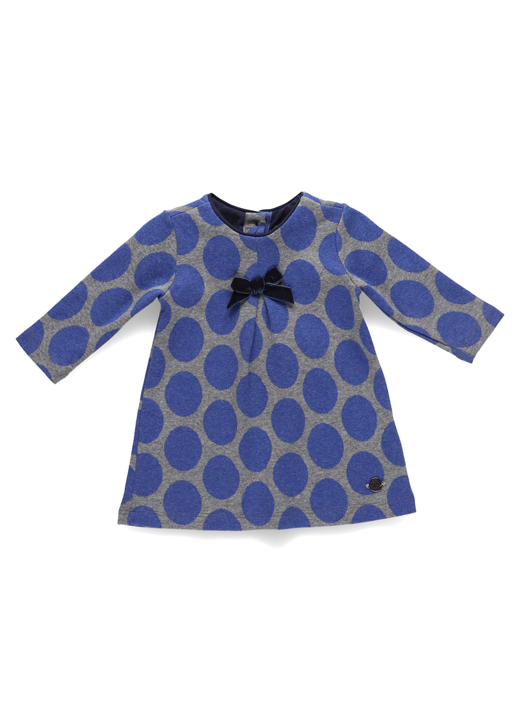 Серо-синее платье Chicco (316776775)