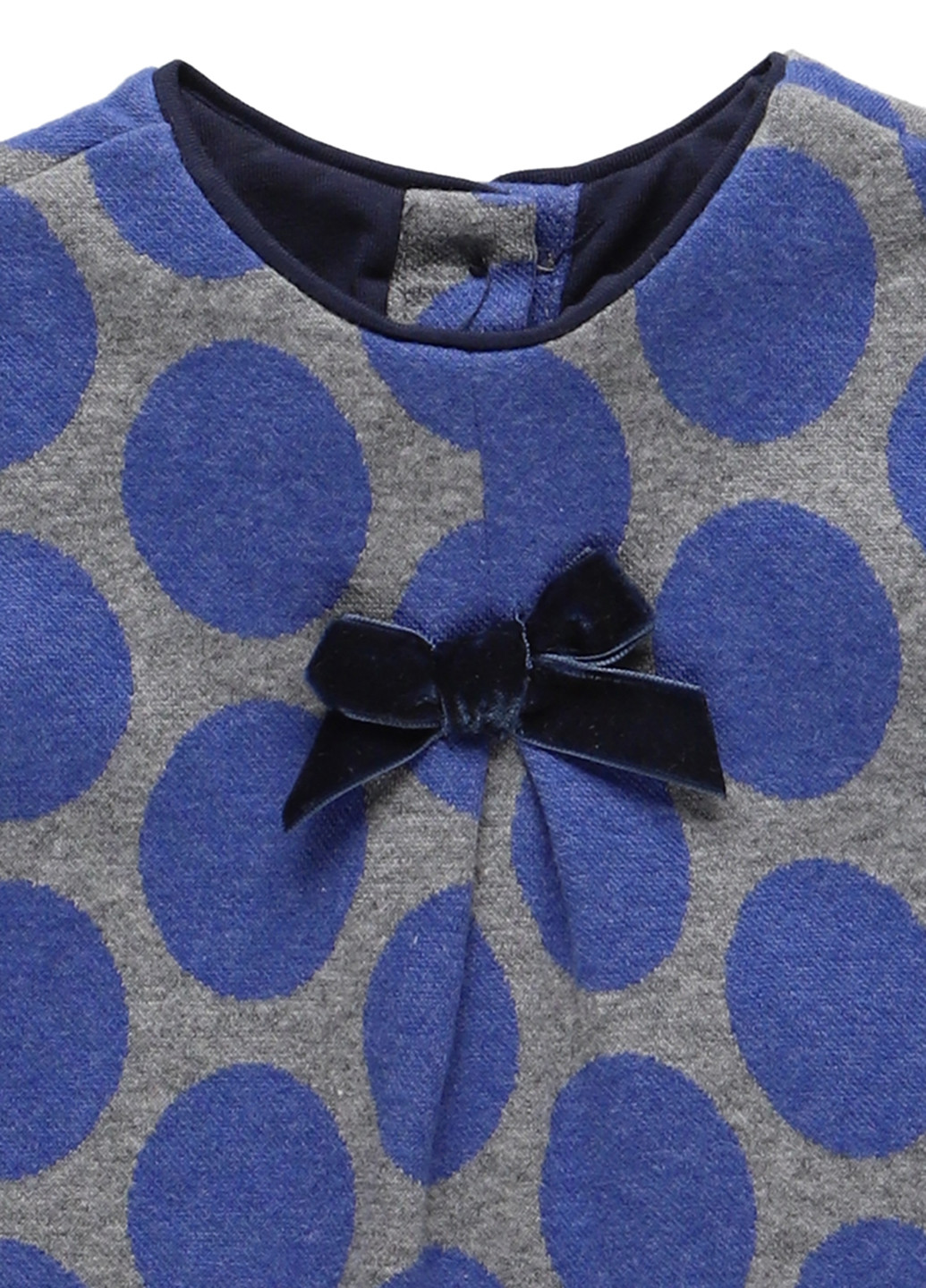 Серо-синее платье Chicco (316776775)