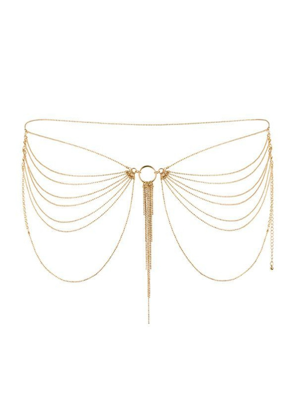 Ланцюжок на трусики або ліф MAGNIFIQUE Waist Chain - Gold, прикраса на тіло Bijoux Indiscrets (255247600)