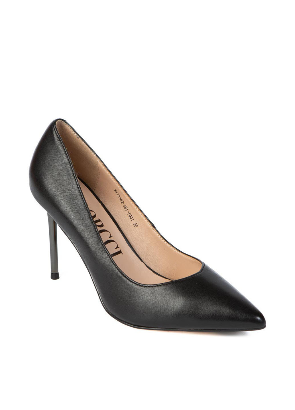 VIDORCCI Туфли лодочки черный з натуральная кожа, китай — демисезон (365619743)