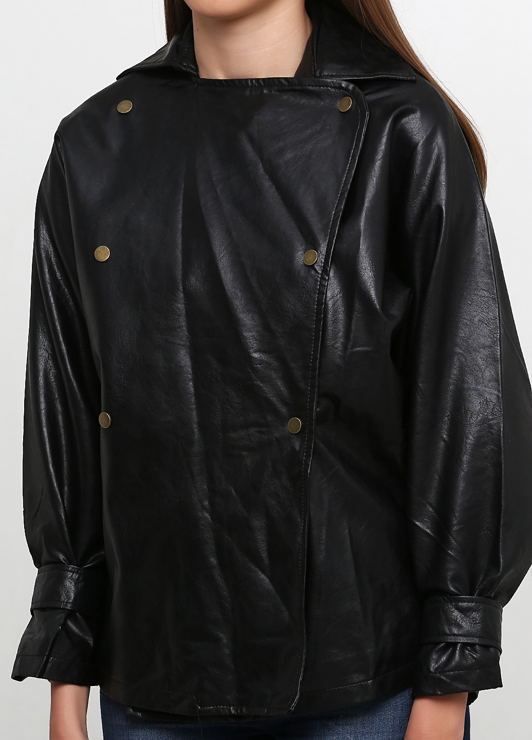 Чорна демісезонна куртка AFTF BASIC