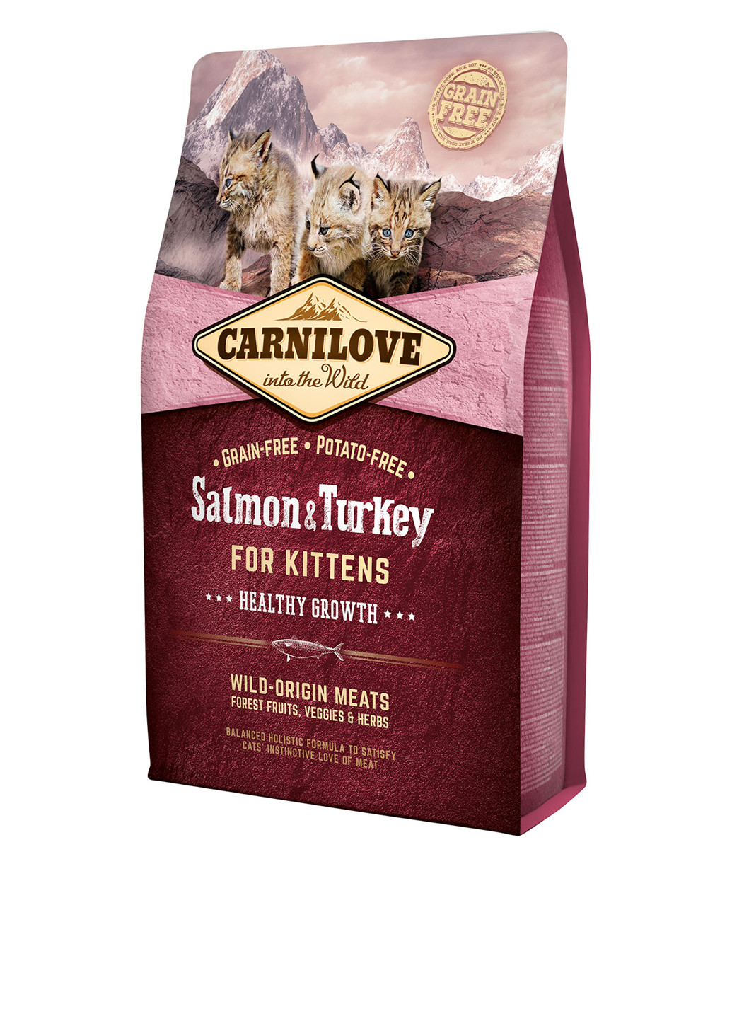 Сухий корм для кішок Salmon & Turkey (для кошенят), 2 кг Brit (18157229)