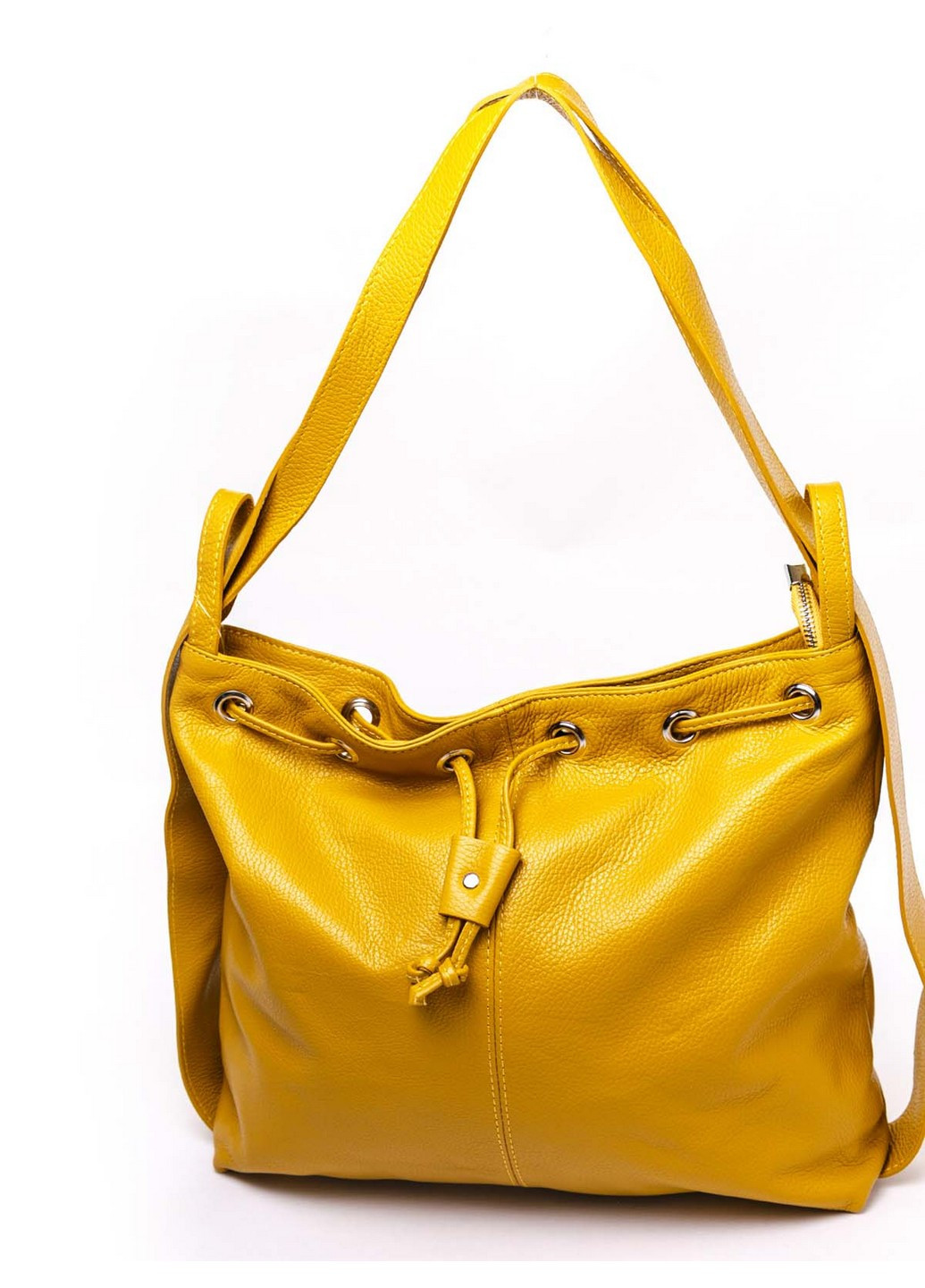 Сумка Italian Bags На каждый день жёлтая кэжуал