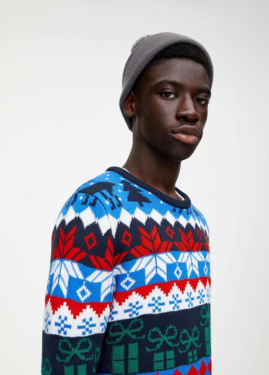 Блакитний демісезонний джемпер джемпер Pull & Bear