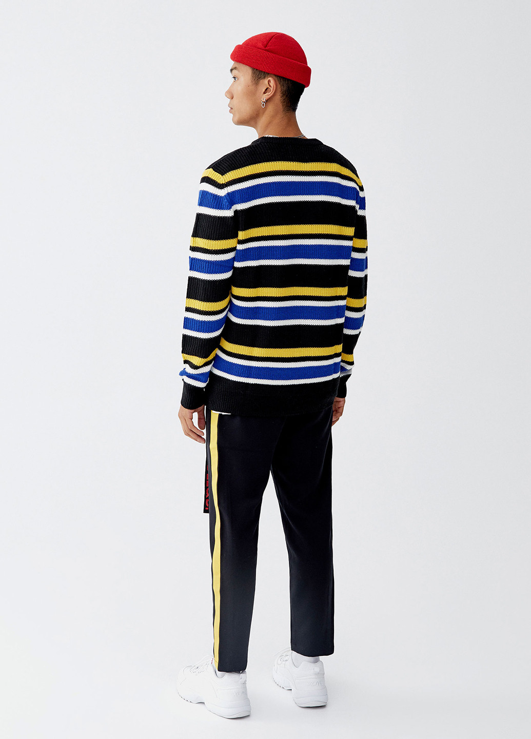 Темно-синій демісезонний джемпер джемпер Pull & Bear