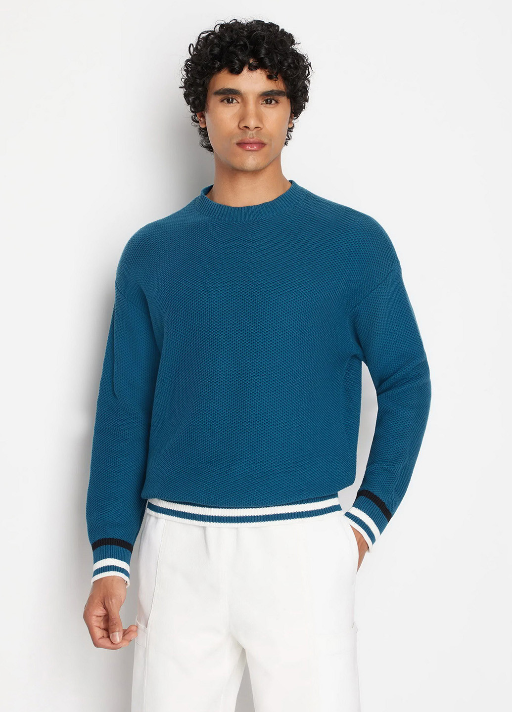 Синій демісезонний джемпер джемпер Armani Exchange