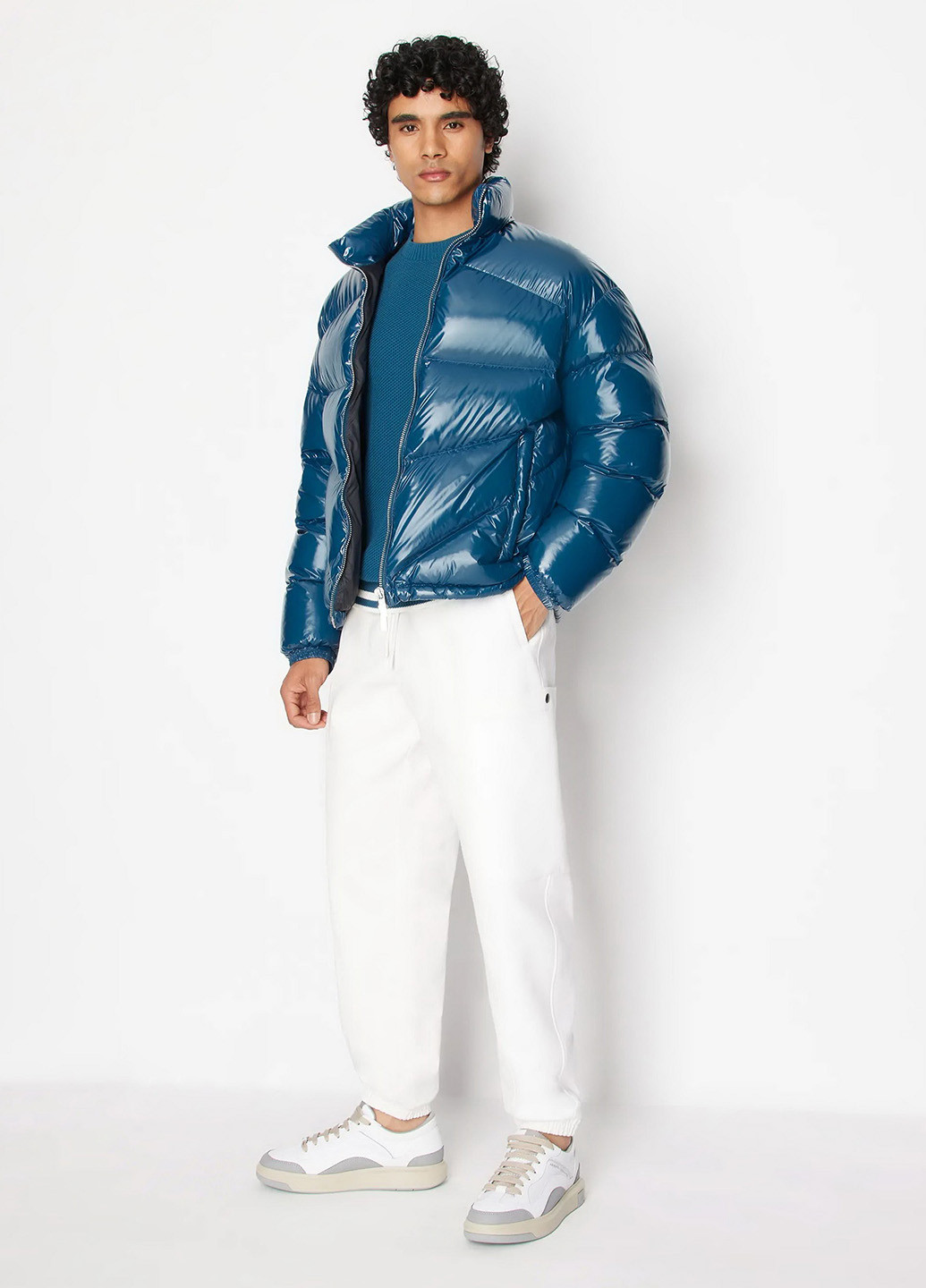 Синій демісезонний джемпер джемпер Armani Exchange