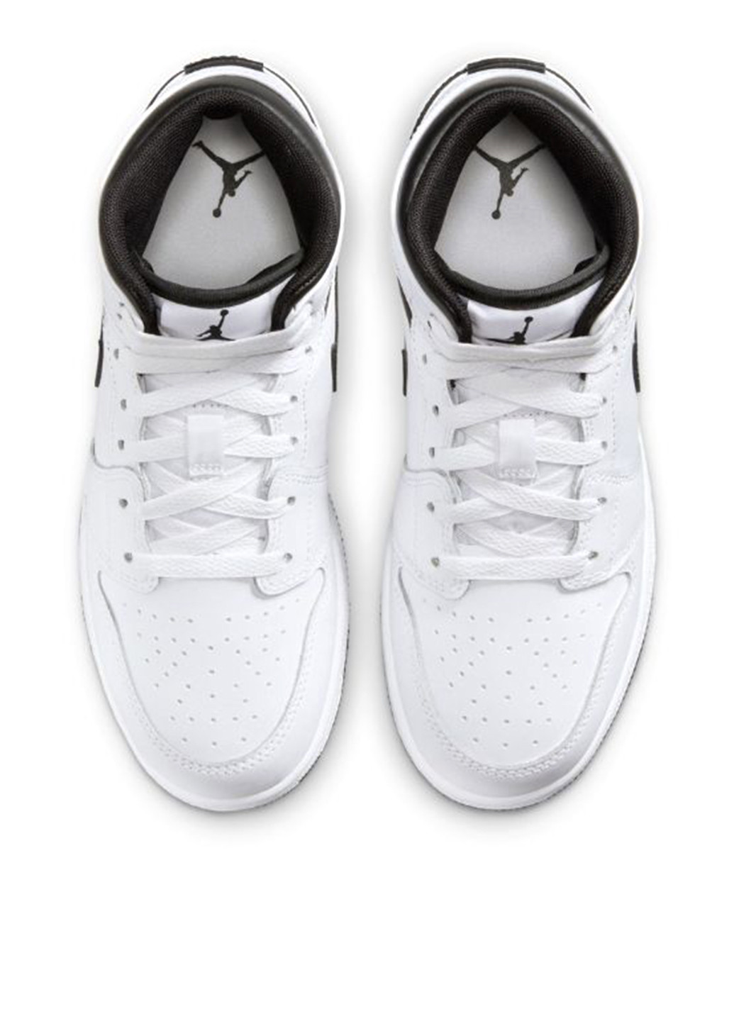 Кроссовки AIR 1 MID (GS) DQ8423-132 Jordan AIR 1 MID (GS) белые демисезоны (296119811)