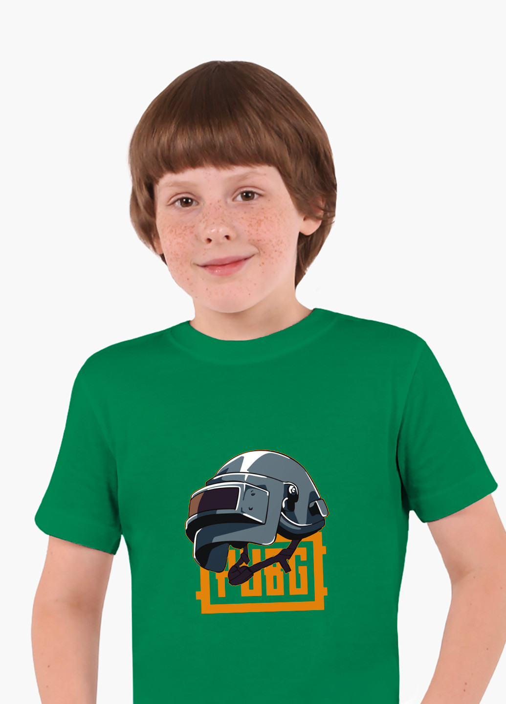 Зеленая демисезонная футболка детская пубг пабг (pubg)(9224-1184) MobiPrint