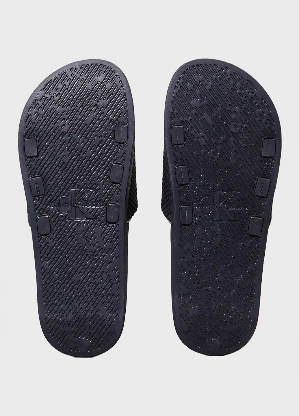 Темно-синие кэжуал шлепанцы Calvin Klein Jeans