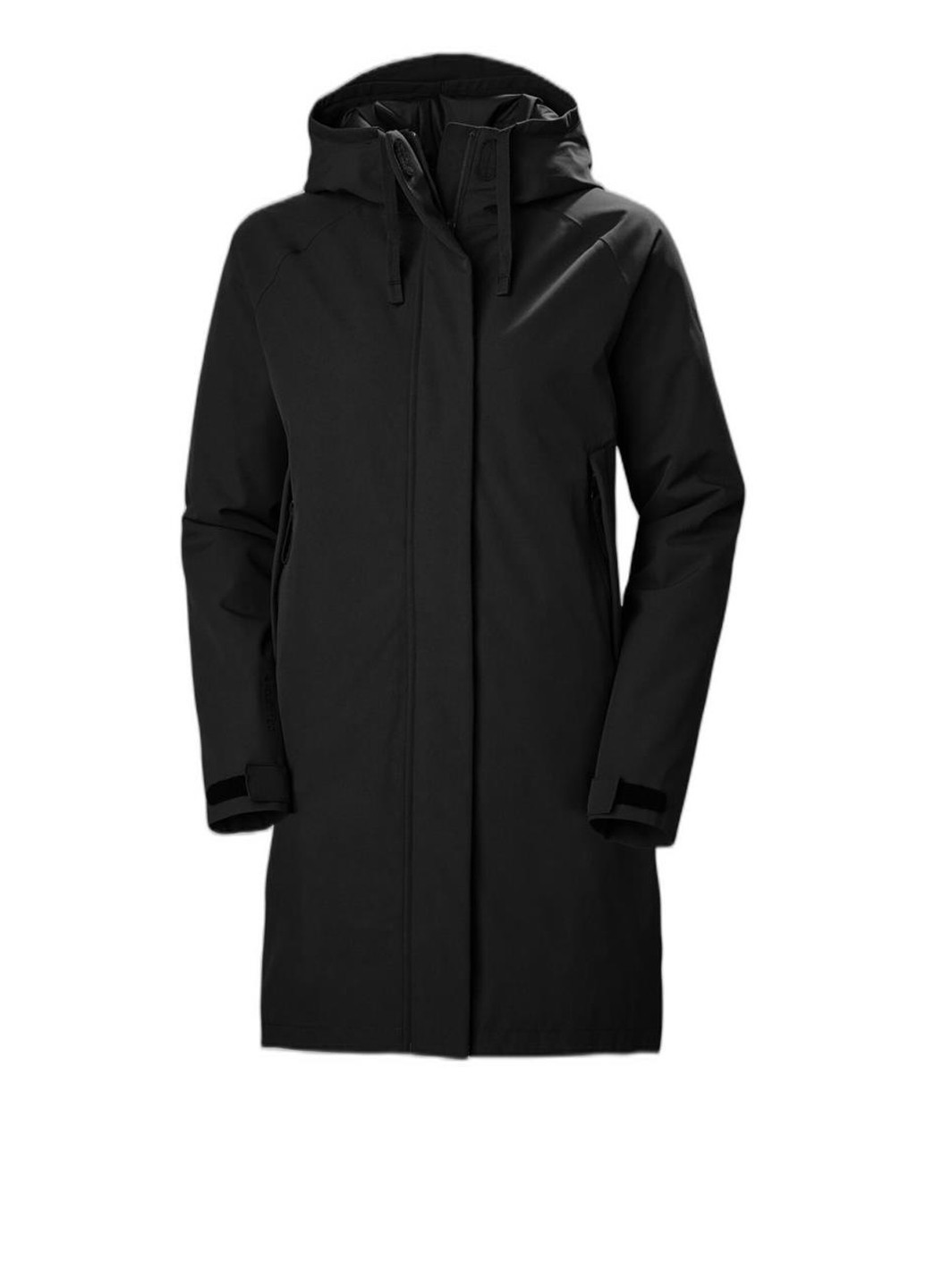 Чорна демісезонна куртка 53652-990 Helly Hansen MONO MATERIAL INS RAIN COAT