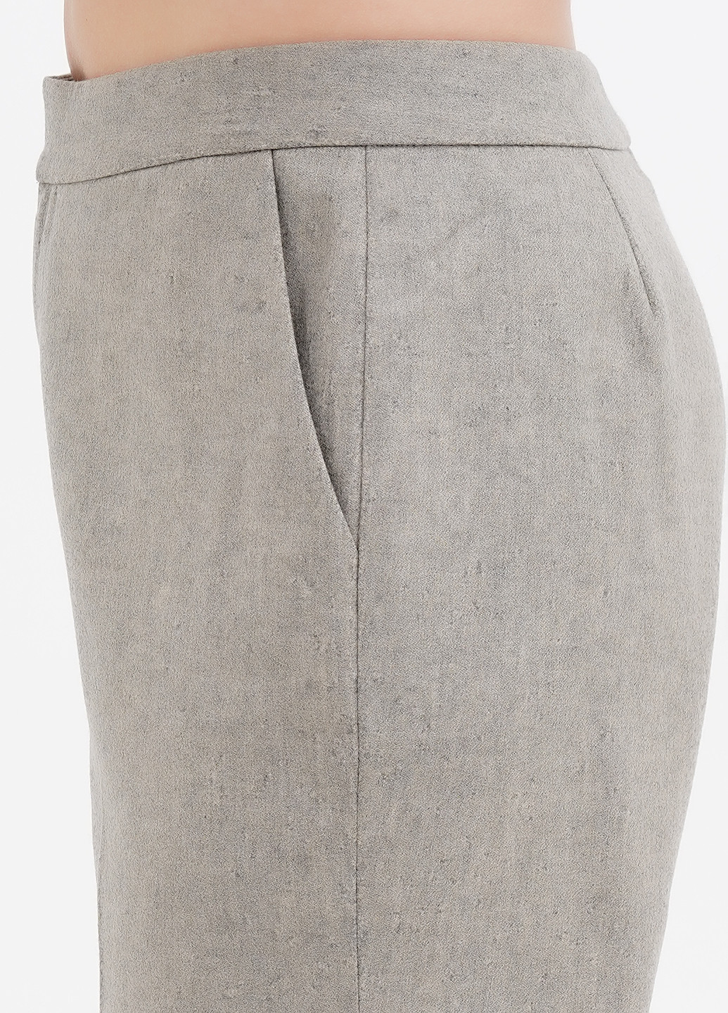 Светло-серые кэжуал демисезонные палаццо брюки Ralph Lauren