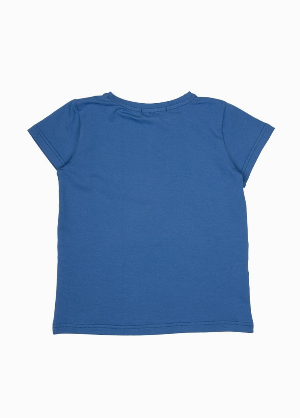 Синяя летняя футболка Yumster