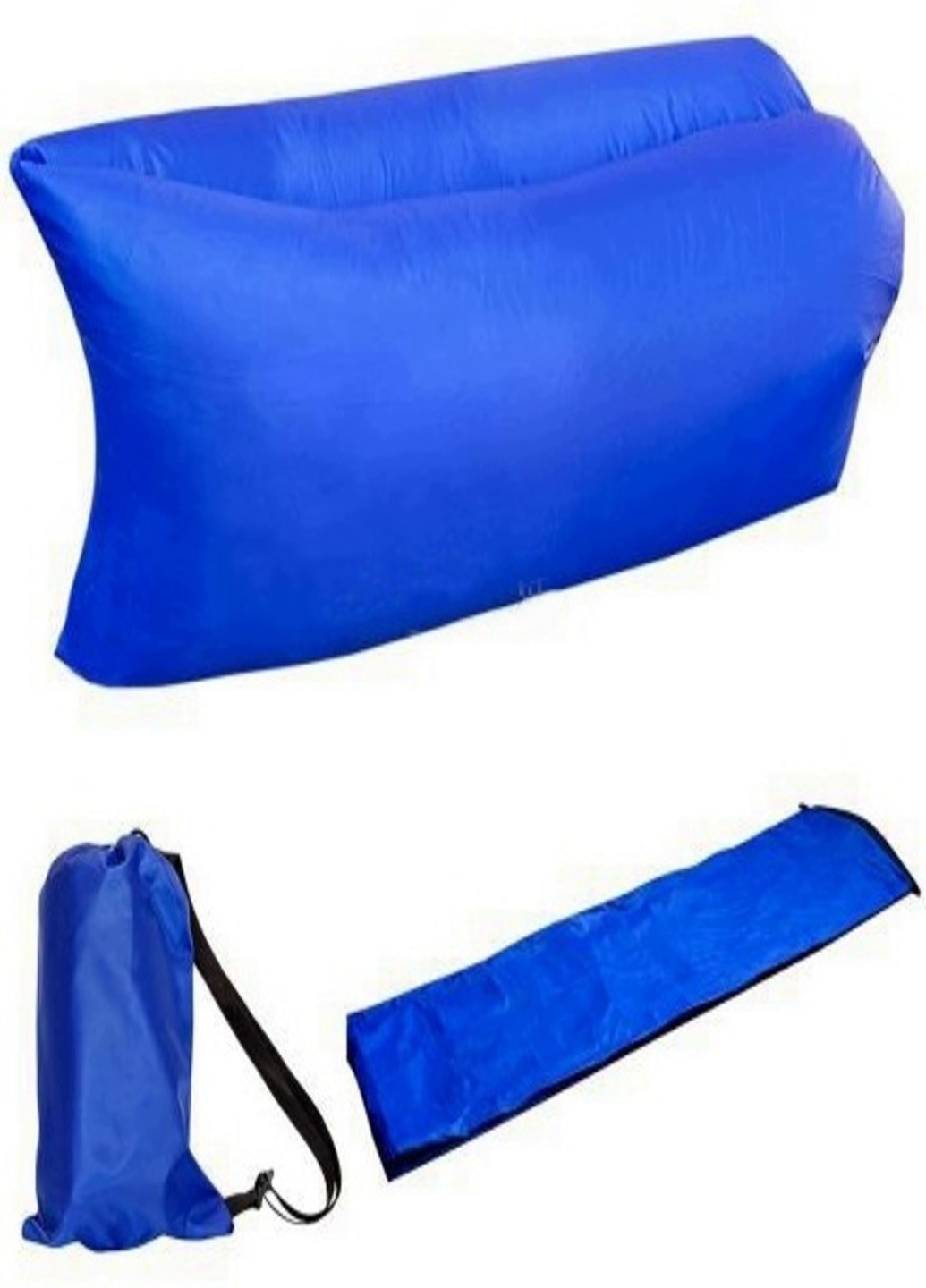Надувной гамак диван мешок синий Blue (41205548) Francesco Marconi (215796329)