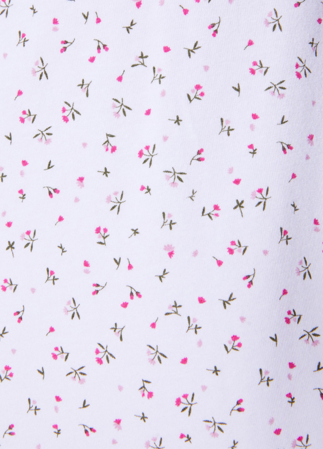 Белая кэжуал цветочной расцветки юбка Jennyfer клешированная