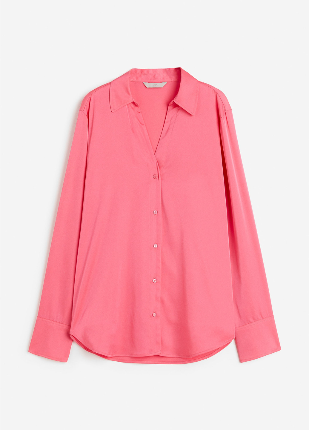 Светло-розовая блуза H&M