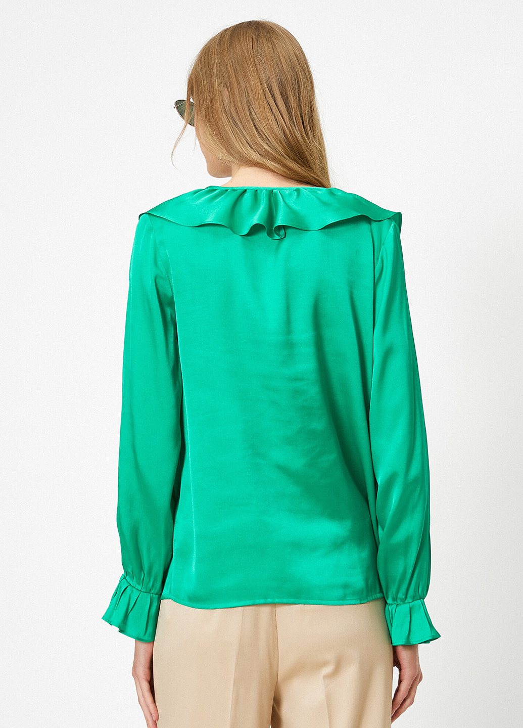 Зелена демісезонна блуза KOTON