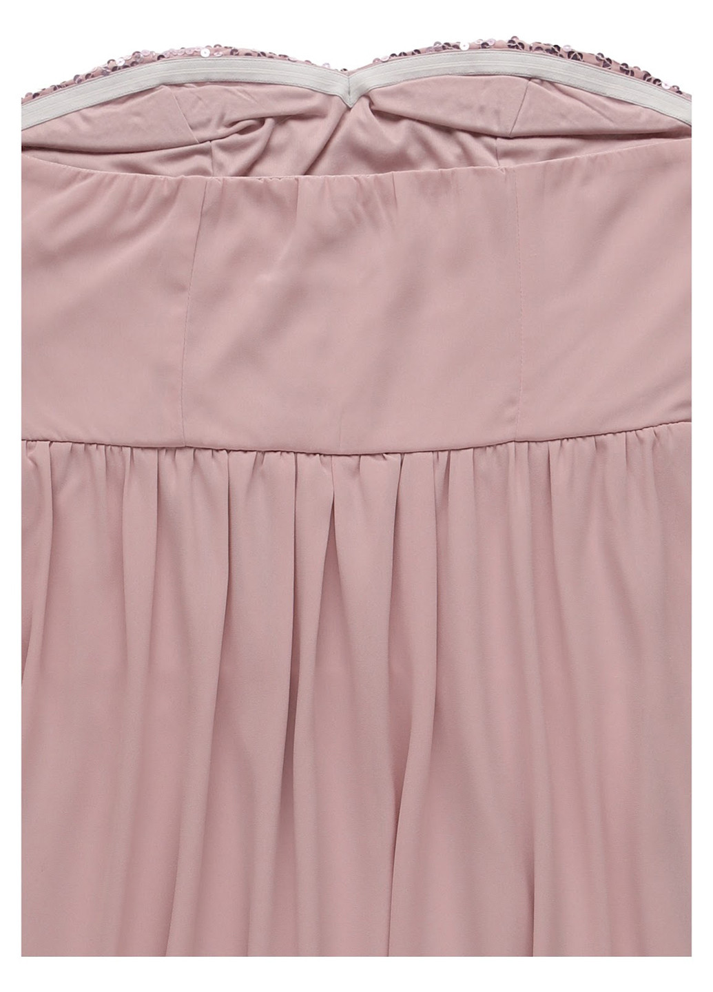 Темно-рожева коктейльна сукня кльош, в стилі армпір, з відкритими плечима Even & Odd однотонна