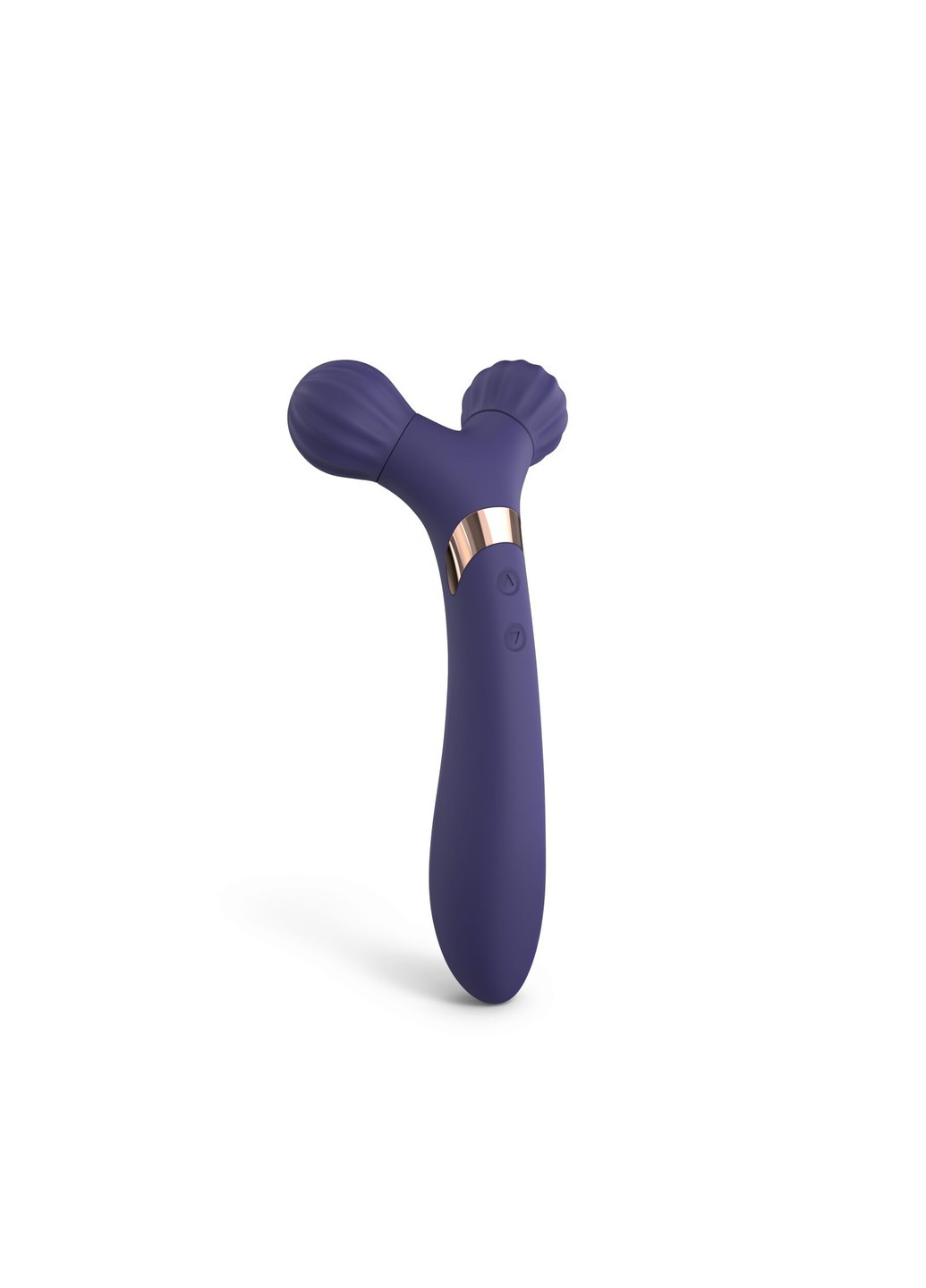 Вібратор-масажер для пар 2 в 1 FIREBALL - MIDNIGHT INDIGO Love To Love (254046065)