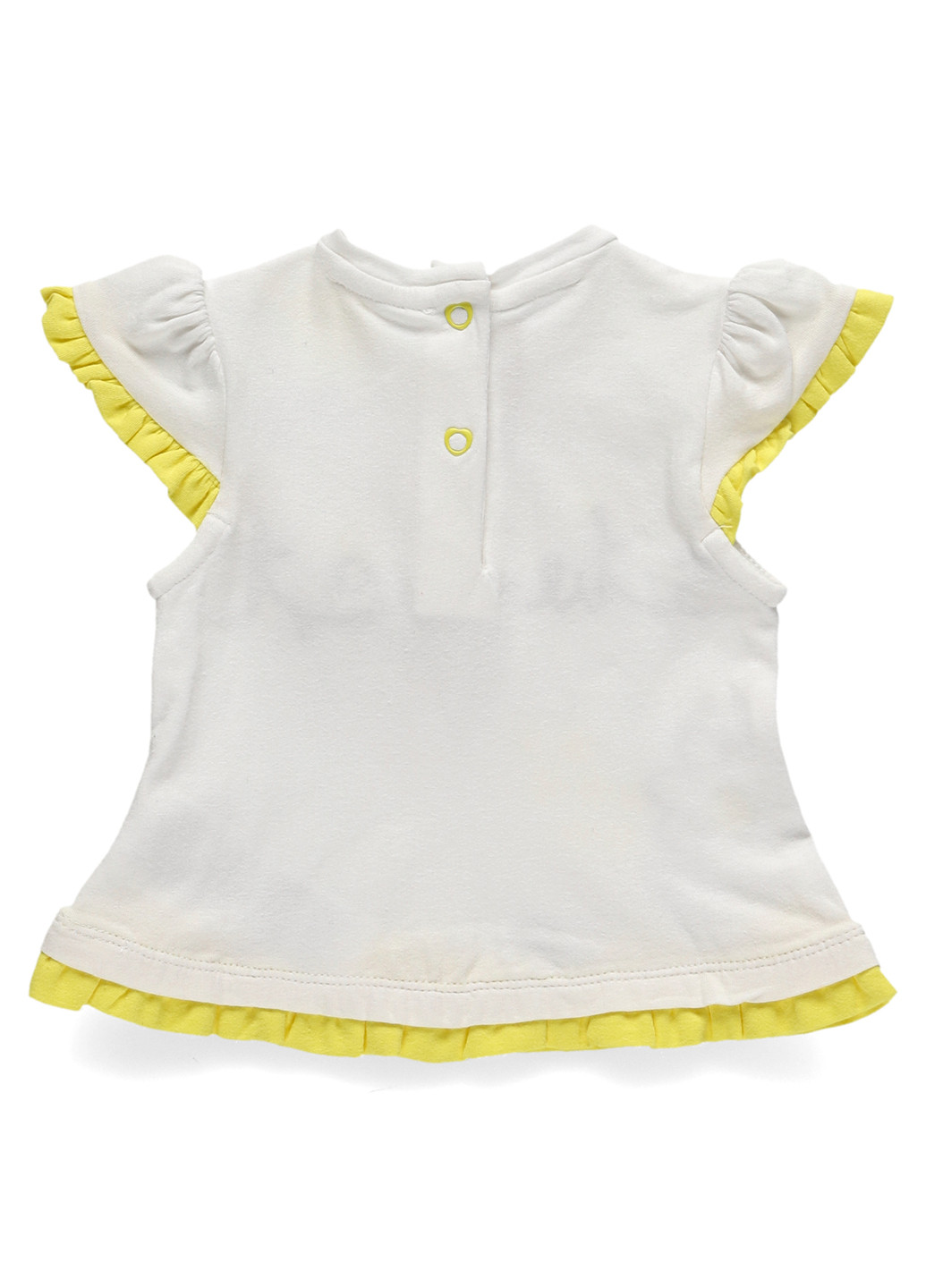 Белая с рисунком блузка Chicco летняя