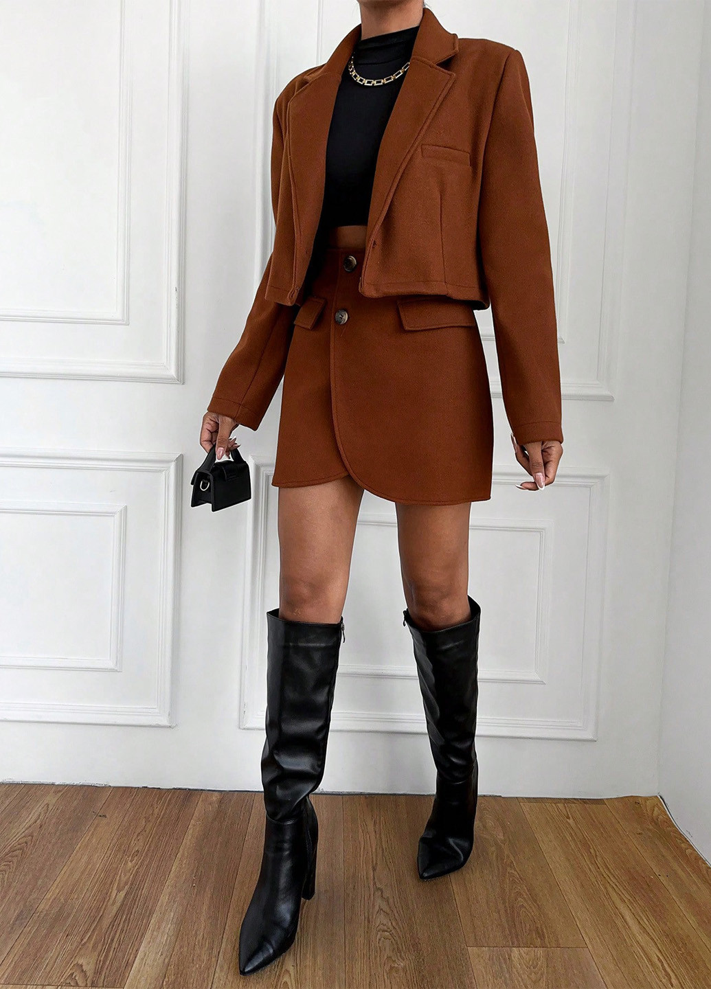 Костюм (жакет, юбка) SHEIN (341735484)