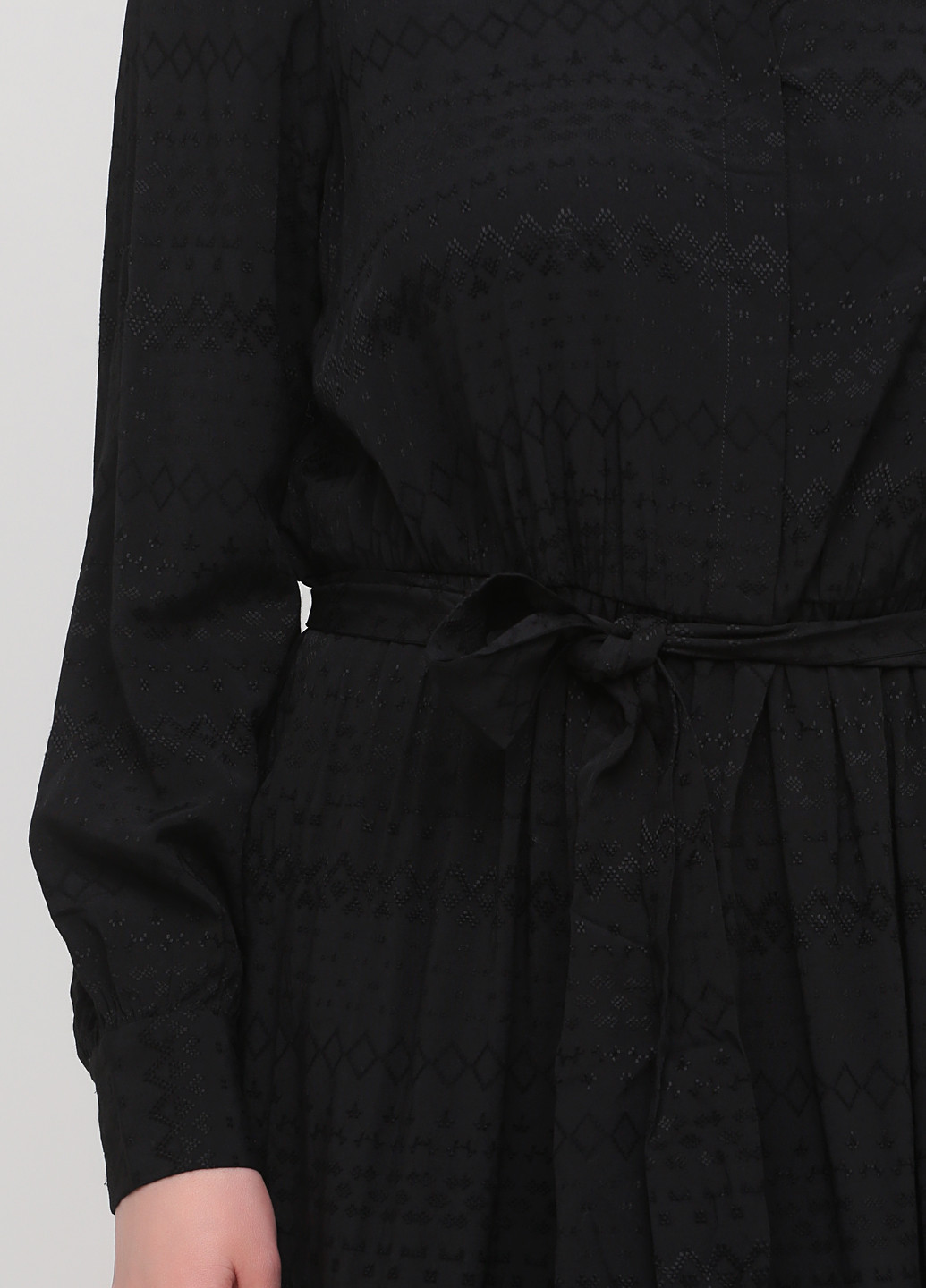 Черное кэжуал платье рубашка & Other Stories однотонное