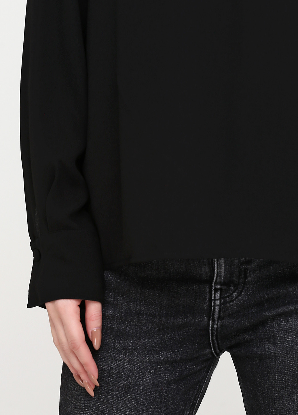 Чорна демісезонна блуза Vero Moda