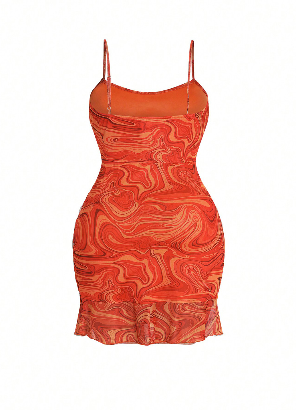 Комбінована кежуал сукня футляр SHEIN тай-дай