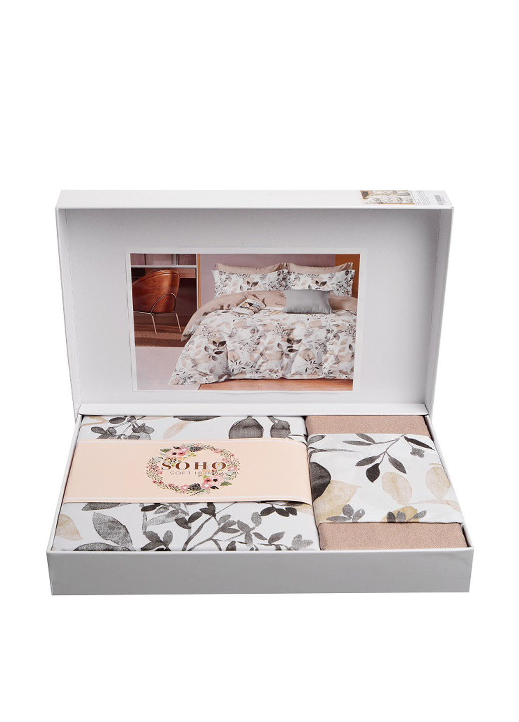 КПБ Евро Lounge 200*230 Allore Cream Soho (317244631)